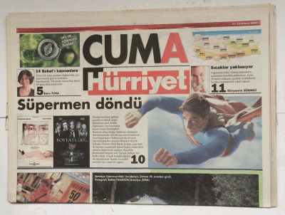 Hürriyet Cumartesi Gazetesi 21 Temmuz 2006 - İstanbul İçin Konser Vakti GZ7679 - 1