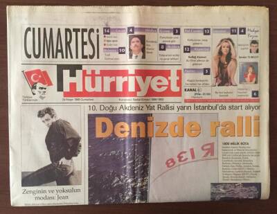 Hürriyet Cumartesi Gazetesi 24 Nisan 1999- Zenginin Ve Yoksulun Modası GZ10143 - 1