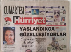 Hürriyet Cumartesi Gazetesi 31 Temmuz 1999 - Çizgiroman da Eskiye Rağbet Var , Denizin Dibindeki Yönetmen GZ16656 - 2