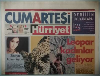 Hürriyet Cumartesi Gazetesi 4 Eylül 2004 Kedilerden Öğrenecek Çok Şeyimiz Var -GZ37022 - 1