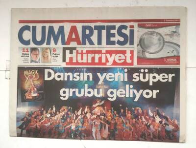 Hürriyet Cumartesi Gazetesi 5 Temmuz 2003 - Dansın Yeni Süper Grubu Geliyor GZ8190 - 1