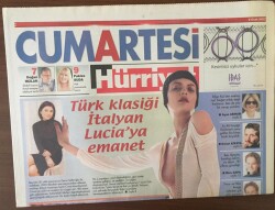 Hürriyet Cumartesi Gazetesi 8 Ocak 2005 - Kedi Ressam Selin Işın GZ6964 - 1