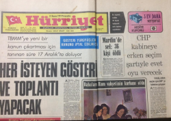 Hürriyet Gazete 21 Kasım 1974 - Babaları Rum Vahşetinin Kurbanı Oldu - GZ12555 - 2