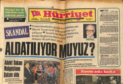 Hürriyet Gazetesi 1 Ağustos 1978 - Soygazi-Özhan Çifti Bildiri İle Ayrıldılar - Milyarder Onassis , Rus Denizciyle Bugün Evleniyor GZ118160 - 1