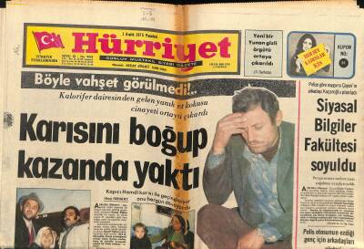 Hürriyet Gazetesi 1 Aralık 1975 - Jane Fonda , Patricia Hearstün Hayatını Beyaz Perdede Canlandıracak GZ117525 - 1
