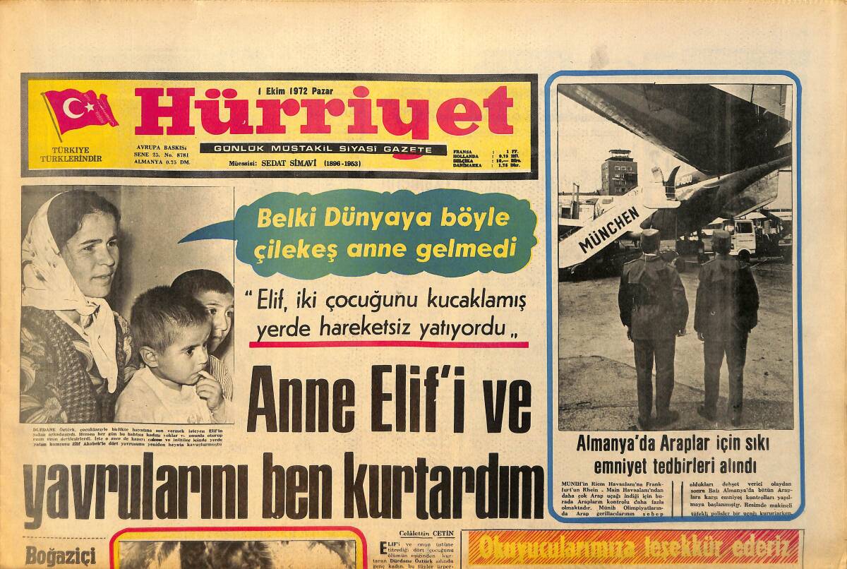 Hürriyet Gazetesi 1 Ekim 1972 - Ajda Pekkan ''Boksör Olmak İsterdim'' GZ157739 - 1