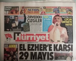 Hürriyet Gazetesi 1 Ekim 2014 Suriye Ve Irak İçin Tek Tezkere -GZ44823 - 2