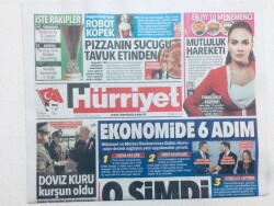 Hürriyet Gazetesi 1 Eylül 2018 - Ekonomide 6 Adım GZ43361 - 1