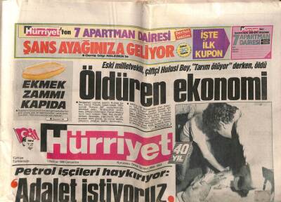 Hürriyet Gazetesi 1 Haziran 1988 - Dalanın Ağlattığı Kadının , Mutlu Günü GZ81386 - 1
