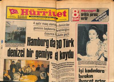 Hürriyet Gazetesi 1 Kasım 1981 - Doğum Günü Hediyesi GZ54569 - 1