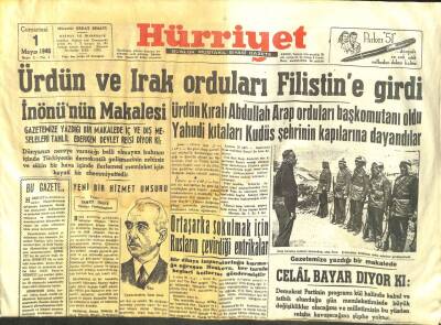 Hürriyet Gazetesi 1 Mayıs 1948 - Refik Halidin Yeni Romanı GZ105320 - 1
