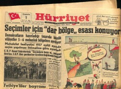 Hürriyet Gazetesi 1 Mayıs 1957 - Azınlık Okullarının Kontrol Edilmesi Zaruret Halini Aldı GZ68820 - 1