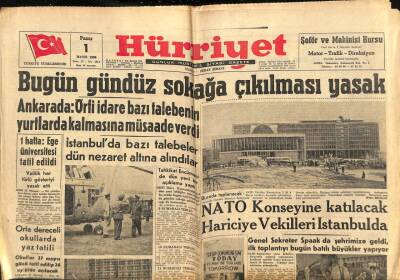 Hürriyet Gazetesi 1 Mayıs 1960 - Başvekil Radyoda Bir Konuşma Daha Yaptı GZ79321 - 1