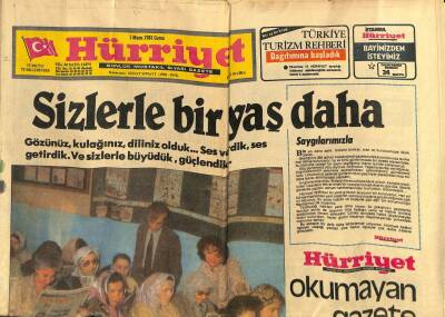 Hürriyet Gazetesi 1 Mayıs 1981 - Türk Parasının Değeri Her Gün Değişecek GZ74373 - 1