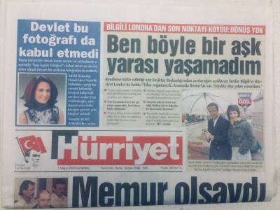 Hürriyet Gazetesi 1 Mayıs 2004 - Memur Olsaydı Kovardık GZ46677 - 1