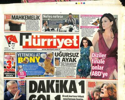 Hürriyet Gazetesi 1 Şubat 2014 - Dakika Bir Gol Bir GZ101190 - 1