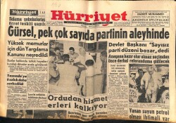 Hürriyet Gazetesi 10 Ağustos 1960 - Boluda İki Büyük Yangın Oldu , 141 Kişi Evsiz Kaldı GZ72649 - 1