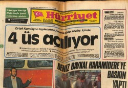 Hürriyet Gazetesi 10 Ağustos 1978 - Deniz Baykal Haramidereye Baskın Yaptı GZ72421 - 2