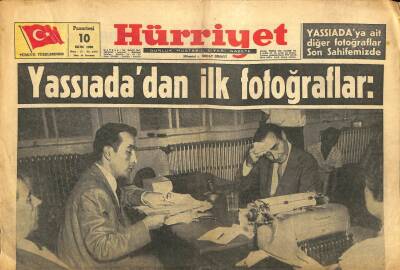Hürriyet Gazetesi 10 Ekim 1960 - Yassıadadan İlk Fotoğraflar GZ86169 - 1