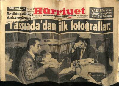Hürriyet Gazetesi 10 Ekim 1960 - Yassıadadan İlk Fotoğraflar GZ92464 - 1