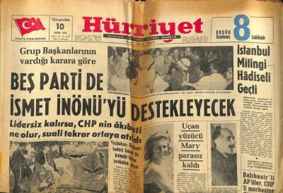 Hürriyet Gazetesi 10 Ekim 1962 - Yemen Kapılarını Dünyaya Açıyor GZ97427 - 1