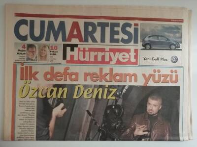 Hürriyet Gazetesi 10 Eylül 2005 Özcan Deniz Deri Markası Desanın Yeni Modeli -GZ14606 - 1