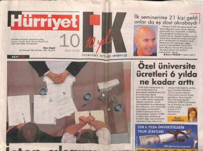 Hürriyet Gazetesi 10 Eylül 2006 - 14 Bin Hekim 2 Gündür Ter Döküyor - Şirketler Film Ekiplerini Kurdu GZ95399 - 1
