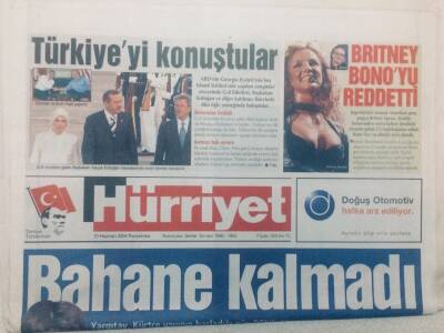 Hürriyet Gazetesi 10 Haziran 2004 - Bahane Kalmadı.Yargıtay Deplilerin Tahliyelerine Karar Verdi GZ46674 - 1