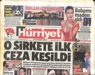 Hürriyet Gazetesi 10 Haziran 2014 - İndiren de Asker de Bedel Öder GZ104731 - 1