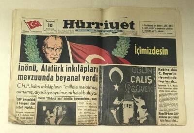 Hürriyet Gazetesi 10 Kasım 1958 GZ683 - 1