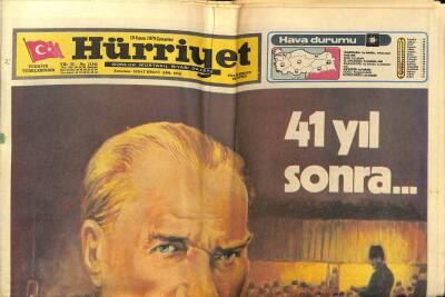 Hürriyet Gazetesi - 10 Kasım 1979 - Amerika Sertleşiyor GZ99344 - 1