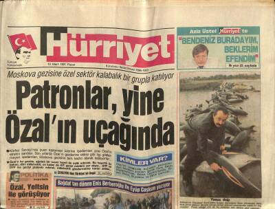 Hürriyet Gazetesi 10 Mart 1991 - Semra Özal Az Daha Basın Konseyine Seçilecekti GZ80853 - 1