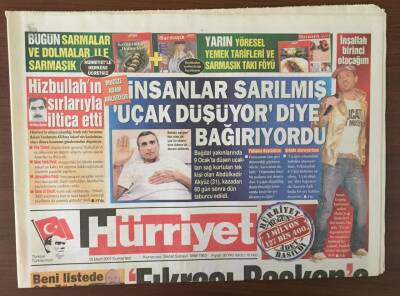 Hürriyet Gazetesi 10 Mart 2007- Doğu Perinçeke Tecelli Hapis Ve Para Cezası GZ6959 - 1