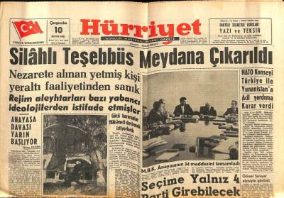 Hürriyet Gazetesi 10 Mayıs 1961 - İran Şahı Rıza Pehlevi Parlamentoyu Feshetti GZ68749 - 2