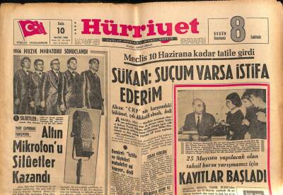 Hürriyet Gazetesi 10 Mayıs 1966 - Atatürkün Dişçisi Öldü GZ77735 - 1