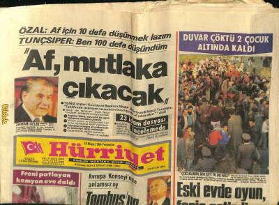 Hürriyet Gazetesi 10 Mayıs 1984 - Kaddafi İngiltere Ve Sudanı Cezalandıracağım GZ74270 - 1