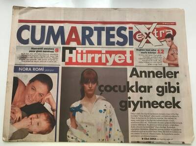 Hürriyet Gazetesi 10 Mayıs 2003-Anneler Çocuklar Gibi Giyinecek-GZ14362 - 1
