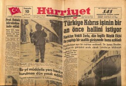 Hürriyet Gazetesi 10 Nisan 1958 - Bir Yıl Müddetle Yeni Banka Kurulması Dün Yasak Edildi GZ68887 - 2