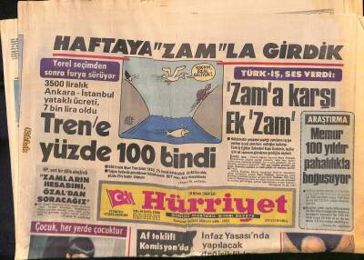 Hürriyet Gazetesi 10 Nisan 1984 - İnfaz Yasasında Yapılacak Değişiklikle... GZ119140 - 1