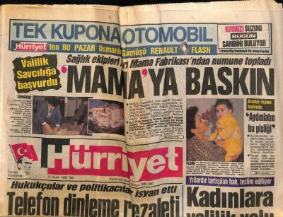 Hürriyet Gazetesi 10 Ocak 1989 - Hülya Avşardan Tanju Hikayesi GZ62424 - 1