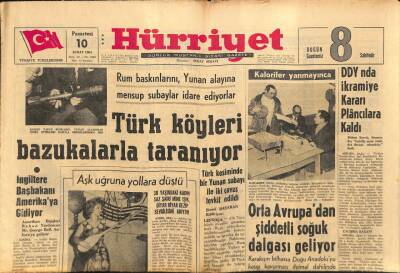 Hürriyet Gazetesi 10 Şubat 1964 - Kaleci Varol Suzan Avcı İle Nişanlandı GZ81769 - 1