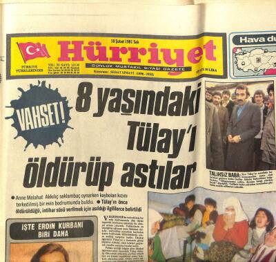 Hürriyet Gazetesi 10 Şubat 1981 - Emel Sayın Gözlerini 10,Seher Şeniz Göbeğini 5 Milyona Sigorta Ettirdi GZ58631 - 1
