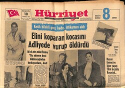 Hürriyet Gazetesi 10 Temmuz 1963 - Nilüfer Aydan Moskova Filim Festivaline Gitti GZ70939 - 2