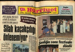 Hürriyet Gazetesi 10 Temmuz 1978 - Silah Kaçakçılığı Önlenemiyor GZ69361 - 2
