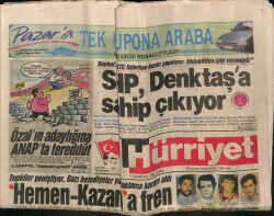 Hürriyet Gazetesi 11 Ağustos 1989 - İşte , 1989-un En Başarılı 4 Girişimcisi GZ60787 - 1