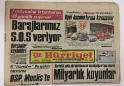 Hürriyet Gazetesi 11 Ekim 1985 - DSP Mecliste Temsil Edilecek Mi ? GZ13113 - 1
