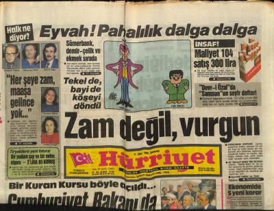 Hürriyet Gazetesi 11 Ekim 1986 - Ebu Nidala Ankara Darbesi GZ88271 - 1