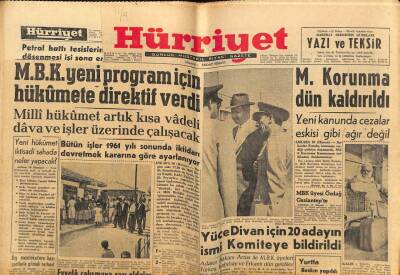Hürriyet Gazetesi 11 Eylül 1960 - Devlet Hazinesini En Çok Ağaoğlu Zarara Sokmuş GZ81955 - 1