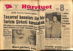 Hürriyet Gazetesi 11 Eylül 1963 - Sunaya Liyakat Nişanı Verildi GZ72089 - 1