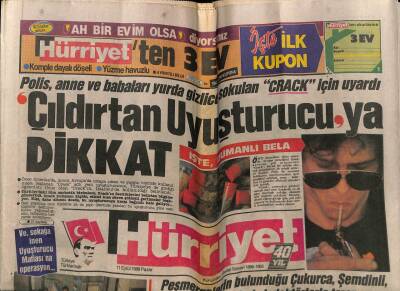 Hürriyet Gazetesi 11 Eylül 1988 - Doğum Günü Hediyesi GZ58033 - 1